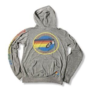 Aviator Nation Gray Hoodie Ladies Size Medium